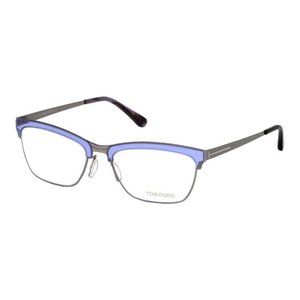 Tom Ford Cat Eye Eyeglasses Lilac Frame Demo Lens